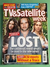 TV & SATELLITE WEEK 02-2008 Nicholas Hoult Elizabeth Mitchell Josh Holloway LOST