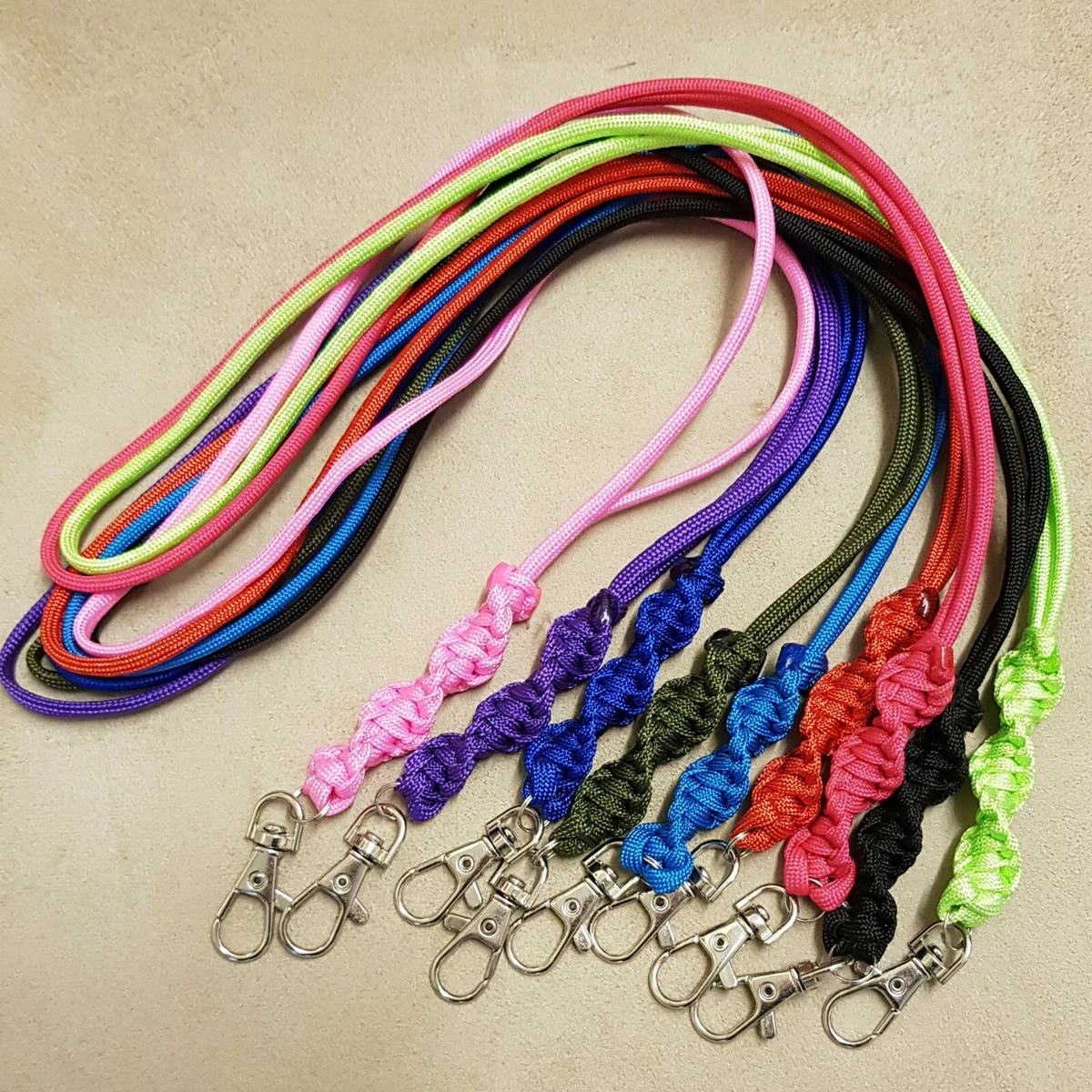 Paracord Lanyard for Gun Dog Training ACME whistle twist design