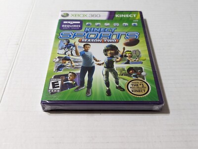 Kinect Sports: Season Two 2 (Microsoft Xbox 360, 2011) Brand New Factory Sealed