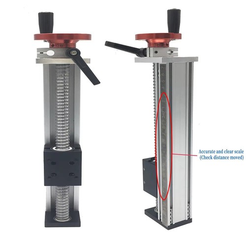 Manual Linear Ball screw Actuator 5-40kg CNC Slide Table Motion Stage Handwheel - Picture 9 of 16