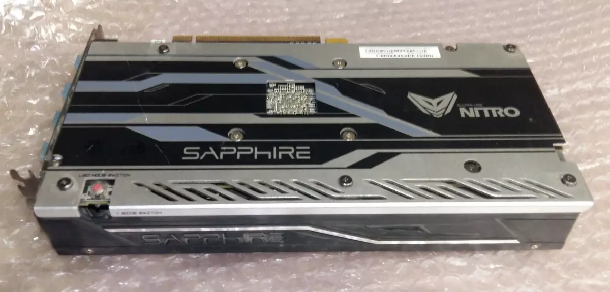 SAPPHIRE NITRO+ AMD Radeon RX 480 8GB GDDR5 GPU Card BIOS modified for  MINING