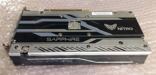 SAPPHIRE NITRO+ AMD Radeon RX 480 8GB GDDR5 GPU Card BIOS modified for MINING - Picture 1 of 7