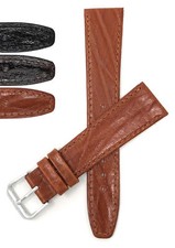 Bandini Watch Band, Leather Strap, Semi-Glossy, 10mm - 20mm Extra Long Also