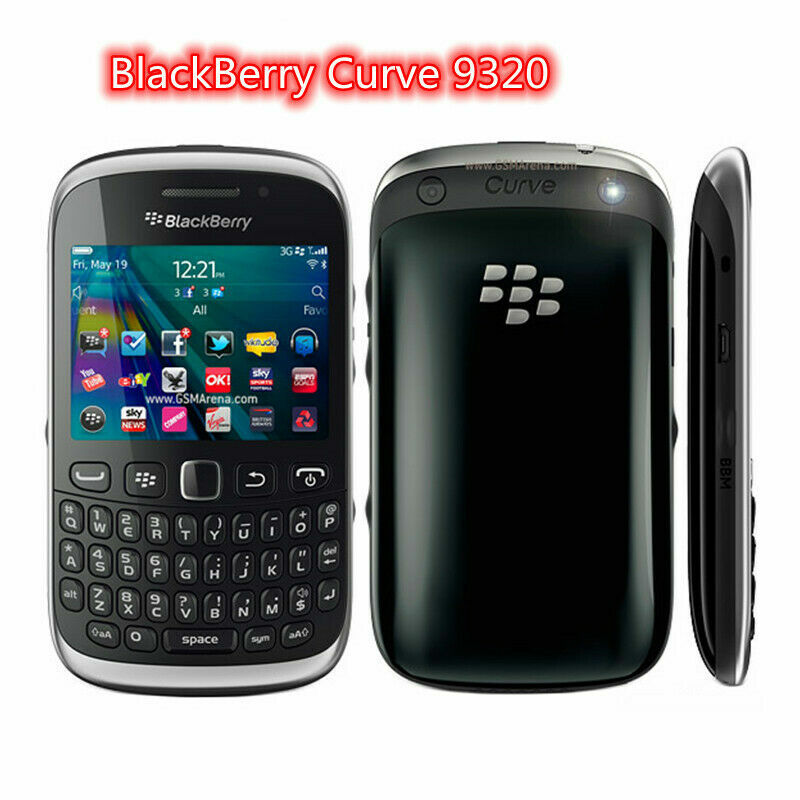 Original Unlocked BlackBerry Curve 9320 GSM 3G GPS QWERTY
