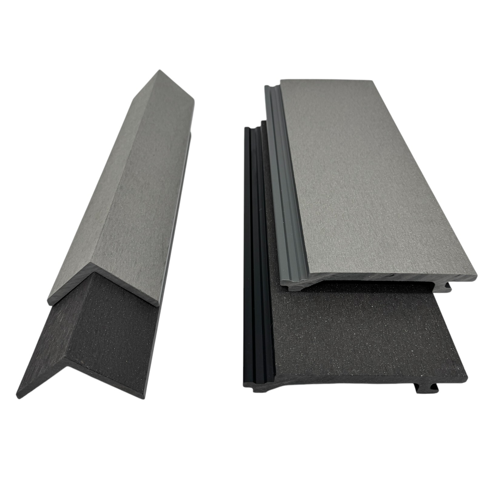 Cladding Sample Board Composite Cladding Board Sample pack. 2 Colours. 3.6m board £13.99 ...