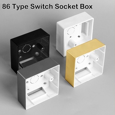 Apply Switch Socket Box External Mounting Box 86 Type Wall Surface Junction Box