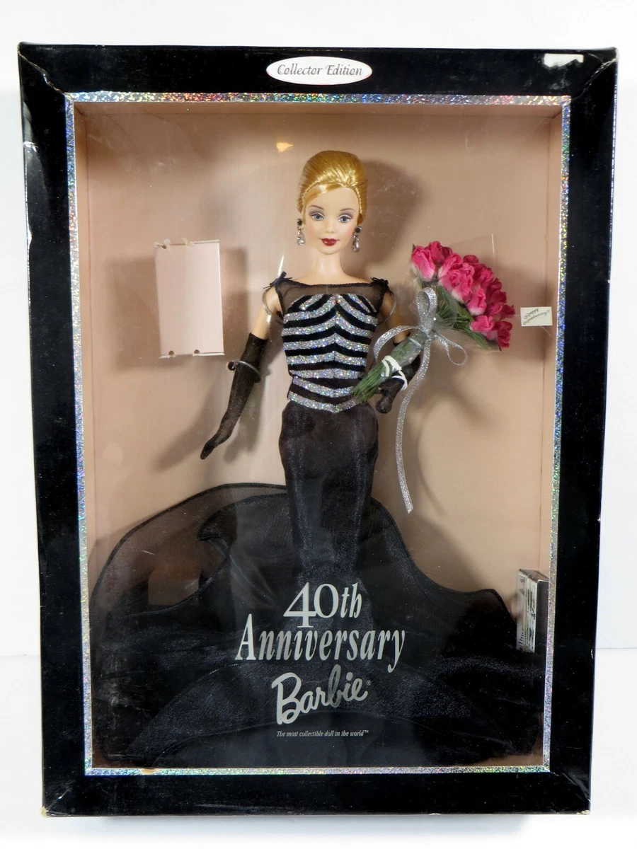 NIB BARBIE DOLL 1999 40TH ANNIVERSARY COLLECTOR EDITION 21384 eBay