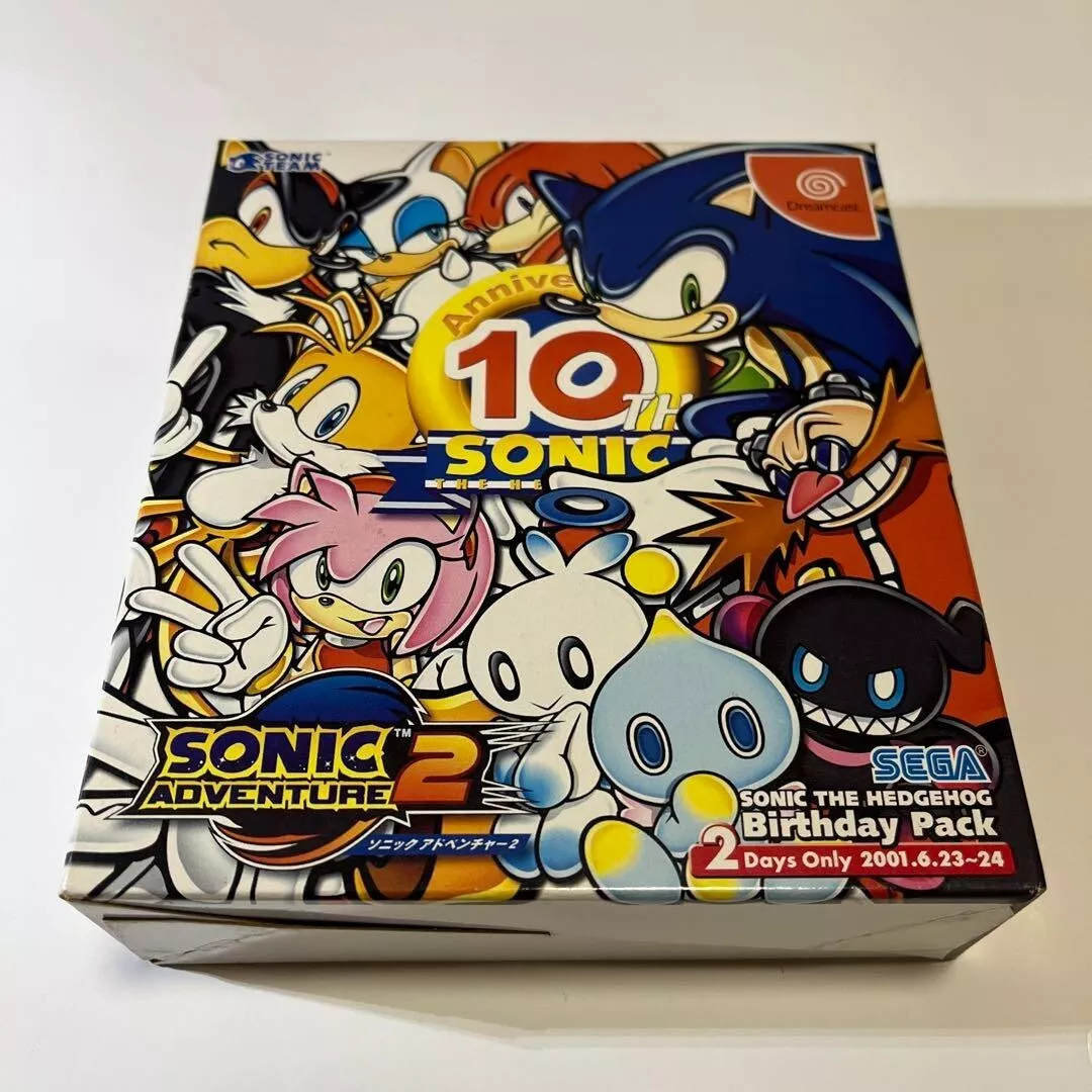 Sonic Adventure 2 Birthday Pack (Sega Dreamcast, 2001) for sale