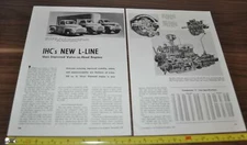 1949 International New L-Line Truck Article Driver Cooperation Budd Wheel Dualoy