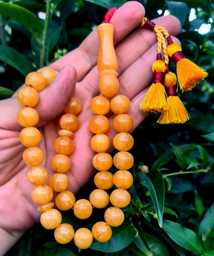 Old German Misky Prayer Worry Beads Kanayan Baga Subha Tasbih Tasbeeh - Picture 8 of 12