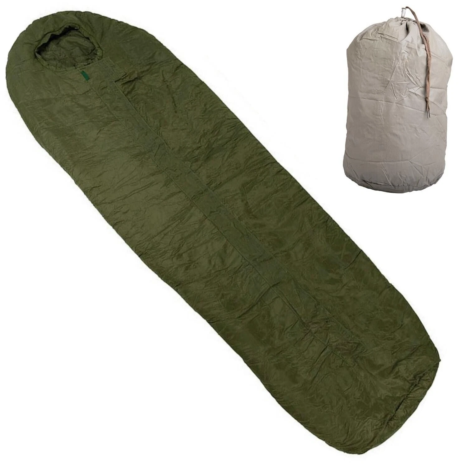 Original German Army Sleeping Bag Carinthia ® - Olive, Holdall selectable