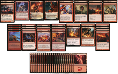 mtg land destruction deck commander Red Land Destruction Deck - 60 Card - MTG Magic the Gathering