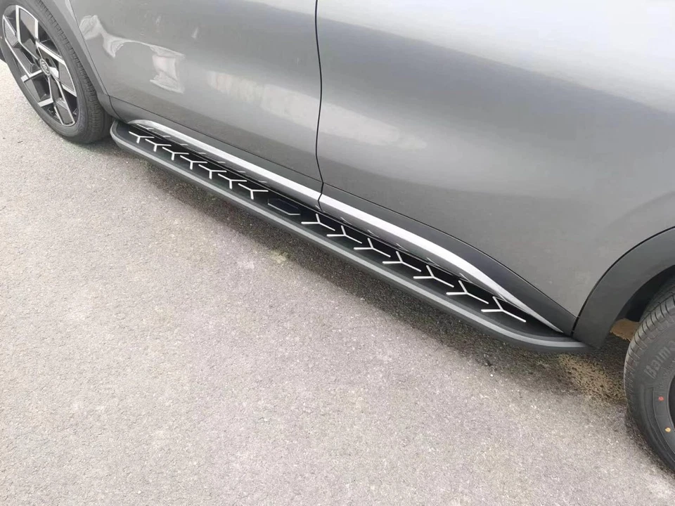 Подходит для Peugeot 5008 2019-2025 фиксированная подножка боковая педаль силовой порог с кронштейном - Изображение 4 из 4