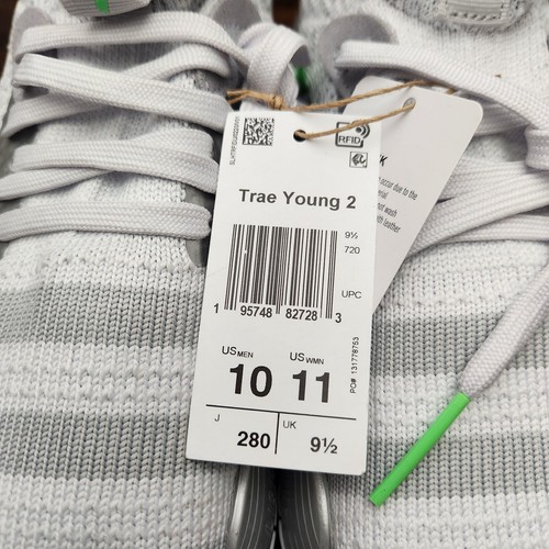 Adidas Trae Young 2.0 Basketballschuhe Herren Größe 10 grau Super Villan HQ0997 - Bild 4 von 19