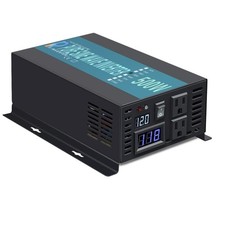 WZRELB Full Power Pure Sine Wave 12V to 120V Dc to AC Power Inverter RBP500S