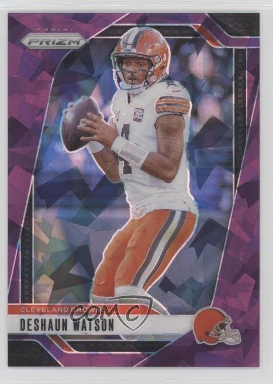 2024 Panini Prizm Purple Ice Prizm 174/225 Deshaun Watson #64 1a73