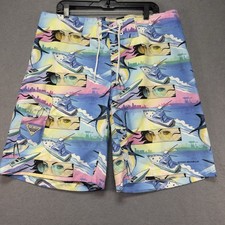Columbia Board Short Adult 36x10 Multicolor Performance Fishing Swimming Boating