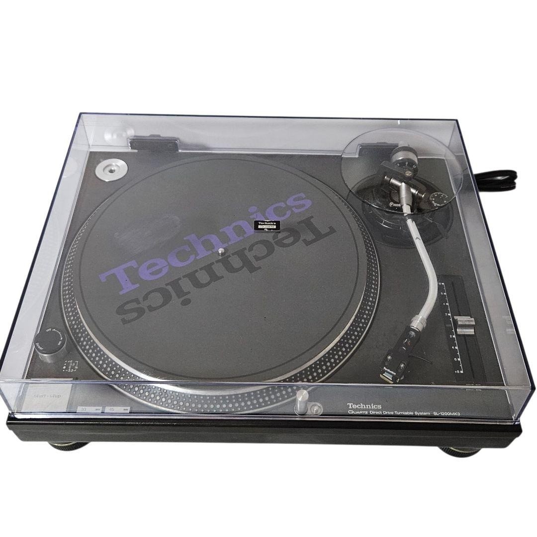 Technics SL1200MK3 2 Turntable Pair Dj Black Direct Player w/dust