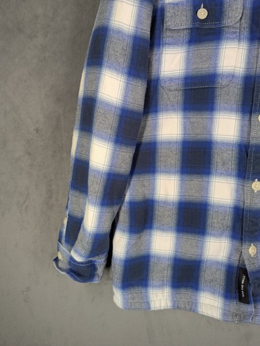 Vans Lumberjack Shirt Jacket Size Youth Large Sherpa Lined Cotton Flannel Button - Picture 4 of 12