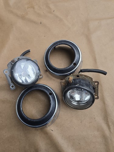 2014 2015 Mitsubishi Outlander Left RIGHT Fog Lights Bezel Oem - Picture 5 of 11