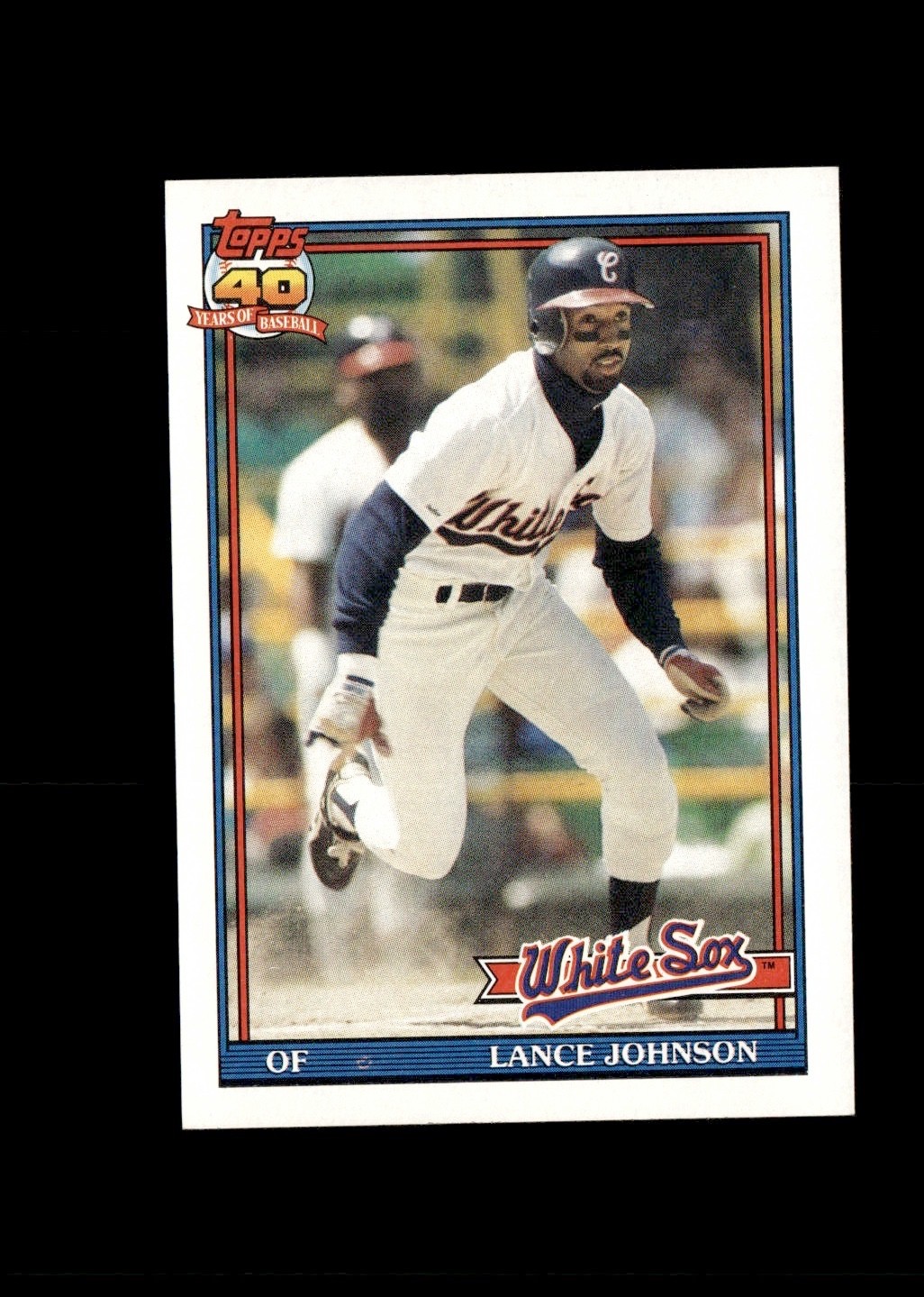 1991 Topps - Lance Johnson #243