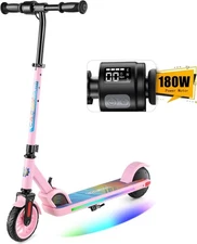 180W KID ELECTRIC SCOOTER 6-12 FOLDING E-SCOOTER 10 Mph SAFE URBAN COMMUTING