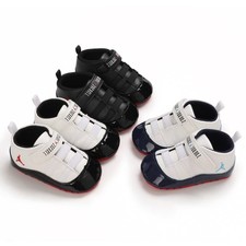 3PC Bundle Deal Baby Soft Sole Shoe Size 2 Ages 6-12 Months. Infant, Toddler