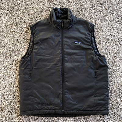 patagonia　Micro Puff Vest XS black Vintage Patagonia Micro Puff Vest Mens L Black Insulated Puffball