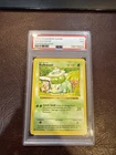 1999 Pokemon Bulbasaur Shadowless PSA 7