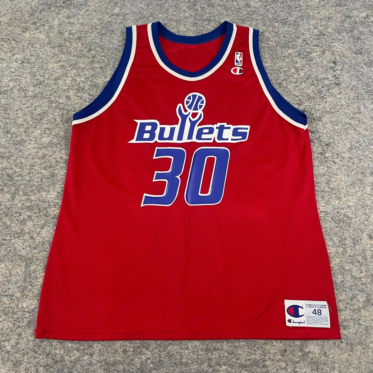 Champion Washington Bullets NBA Fan Apparel & Souvenirs for sale