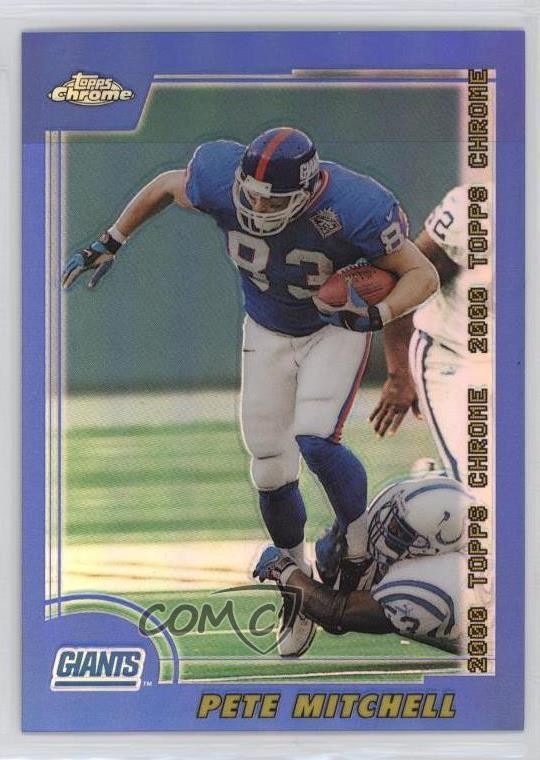 2000 Topps Chrome Refractor Pete Mitchell #138 1e19