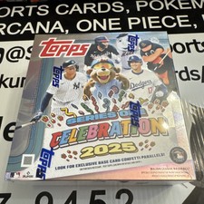 2025 Topps Celebration Series 1 Baseball Checklist, Mega Details