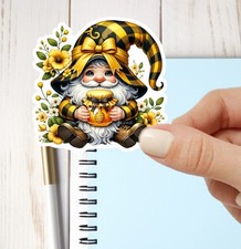 Garden Gnome Sticker for Laptops Notebooks Journals Glossy 2" Scrapbooking