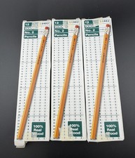 NOS Dixon No. 2 - 100 Real Wood Pencils: 3 Packs of 12 14402