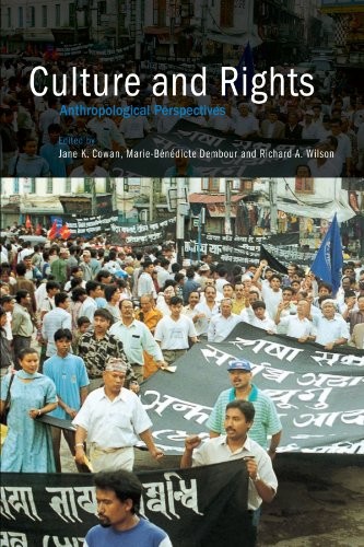 Culture and Rights: Anthropological Perspectives (Contemporary Middle East)