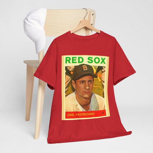 1964 CARL YASTRZEMSKI Programa Cubierta Tarjeta de puntuación Arte Camiseta Béisbol Arte - Imagen 7 de 50