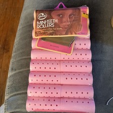 NOS 1970 s Vintage Goody Hair Rollers Jumbo 1 1/8 18 Pink