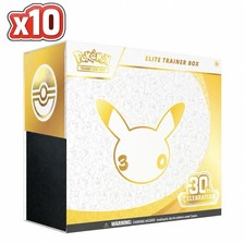 2026 Pokemon 30th Celebration Elite Trainer Box Factory Sealed Case