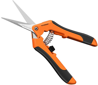 Hand Grass Shears, Grass Clippers for Lawn and Garden, Grass Trimming Shears