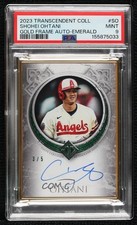 2023 Transcendent Collection Emerald 3/5 Shohei Ohtani PSA 9 MINT Auto 14b5
