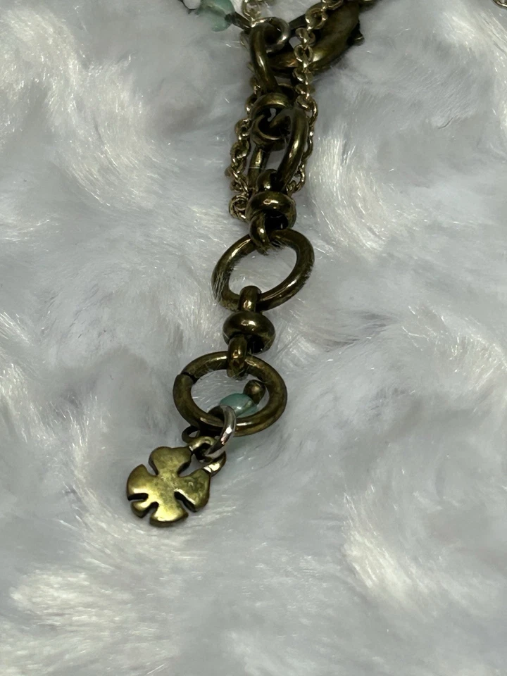 Hermoso Collar Diarios Vampiro Marca Lucky Pájaro Azul y Nido Ajustable Raro Foto 4 de 4