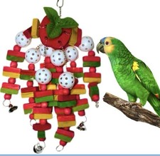 Exquisite Pets Parrot Chew Toy Wood Foraging Medium And Large Parrots Amazon