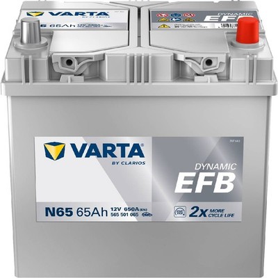 VARTA N65 Blue Dynamic EFB 12V 65Ah 650A Autobatterie inkl. 7,50   Pfand