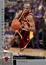 2009-10 Upper Deck First Edition Taj Gibson #186 Chicago Bulls 20L