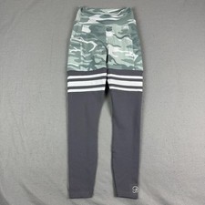 Bombshell Sportswear womens Leggings XS Thigh Highs camo gray Lifting