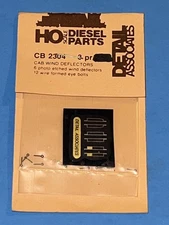 Detail Associates HO #CB-2304, Cab Wind Deflectors