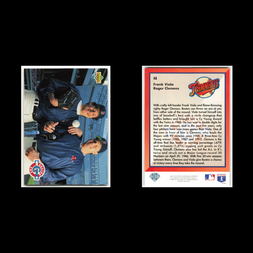 Roger Clemens Lot 9 Baseball Cards 1988 Donruss Baseballs Best Boston Red Sox NM - Picture 9 of 11