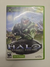 Halo Combat Evolved Not For Resale Complete CIB Microsoft Xbox 2001 w Manual