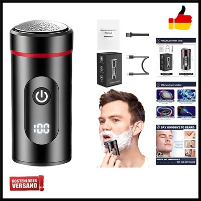 Elektrischer Mini Rasierer, Mini Elektrorasierer Herren, Mini Portable Electr...