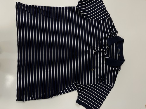 Polo Ralph Lauren Polo a Rayas Calce Clásico Azul Blanco 3XL - Imagen 2 de 10